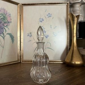 Fluted perfume bottle